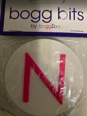 Bogg Bits Bag Tag N Initial